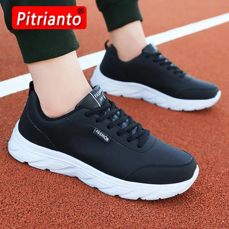 

Men Sneakers Casual Breathable Black Running Man Shoes Spring Fashion Comfortable Sports Shoe Tenis Masculinos Zapatillas Hombre