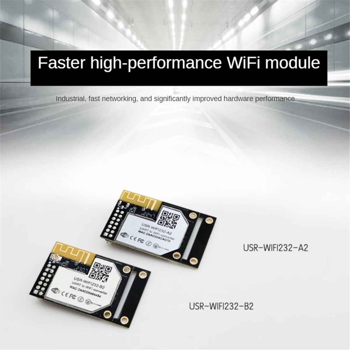 USR-WIFI232-B2 Модули UART к Wi-Fi/Ethernet Встроенный TTL последовательный модуль Wi-Fi Поддержка