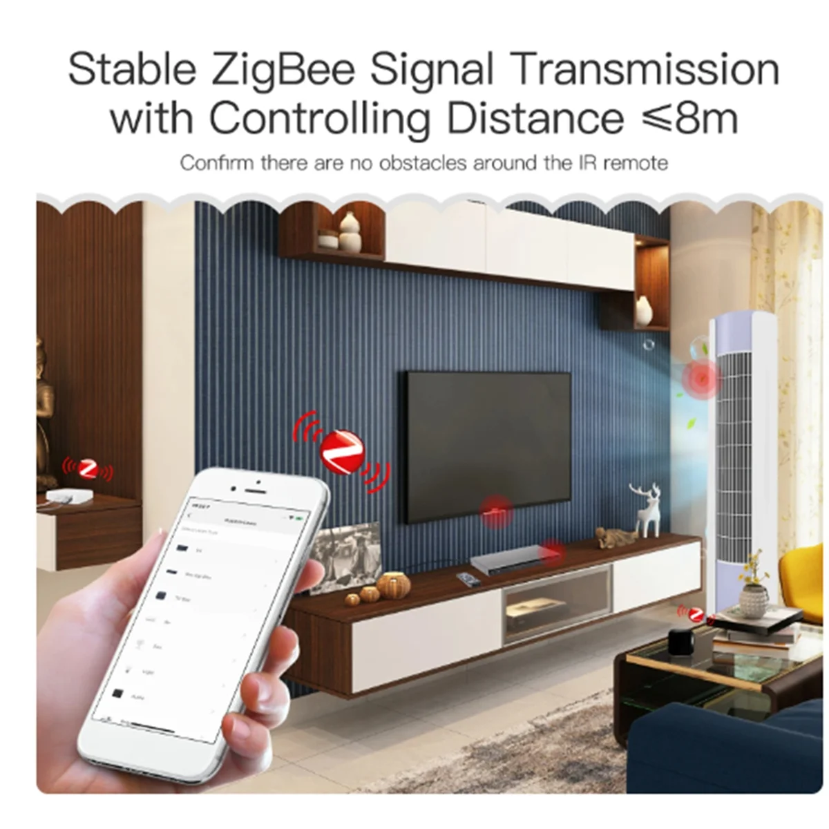 UFO-R11 ZigBee пульт дистанционного управления для телевизора универсальный