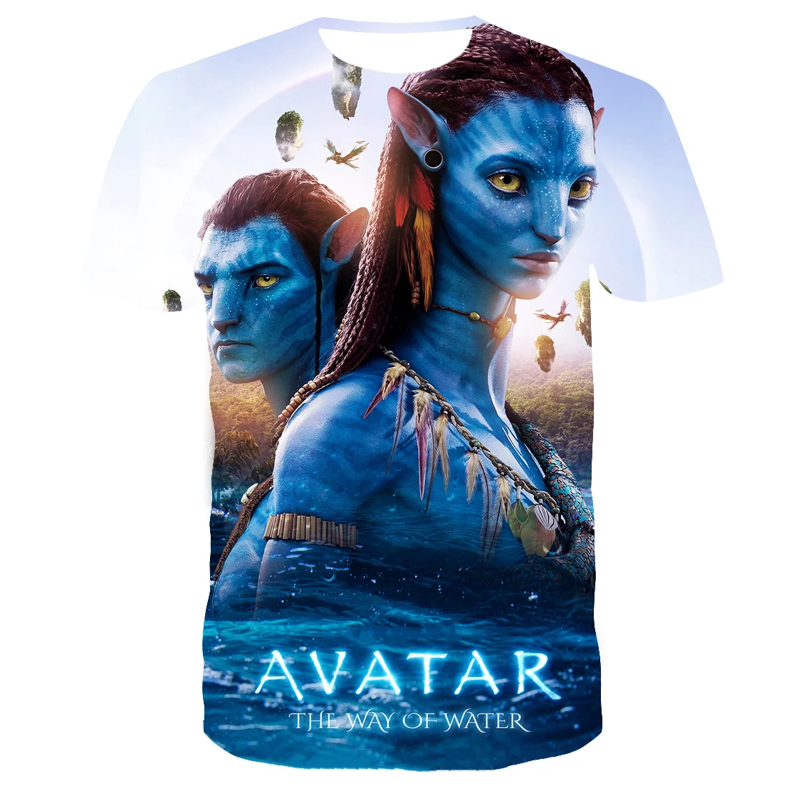

Disney T-Shirts Avatar The Way of Water 3D Print Streetwear Men Women Fashion Oversized T Shirt Kids Boy Girl Tees Tops Clothing