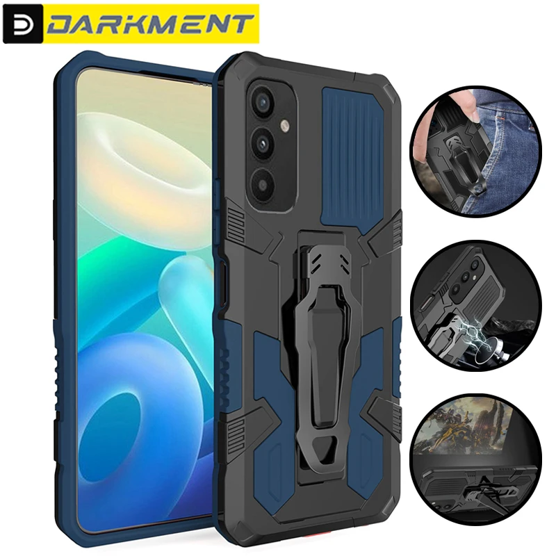 

Armor Magnetic Bracket Case For Samsung Galaxy A34 A24 A54 A71 A51 A41 A31 A21 A21S A20S A11 A10S A01 Shockproof Holder Cover