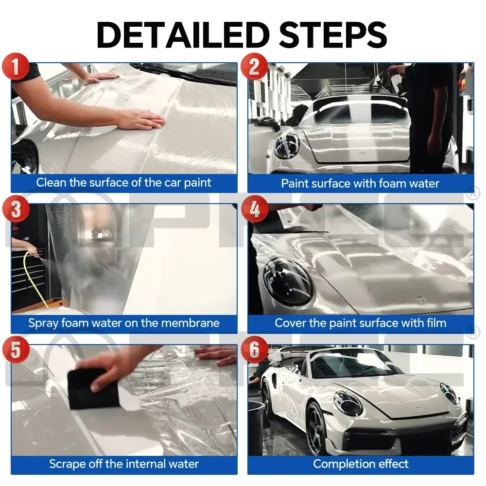 PPF для Porsche 718 Spyder Cayman GT4 GT4RS 2019-2023 защитная пленка предварительно вырезанной краски