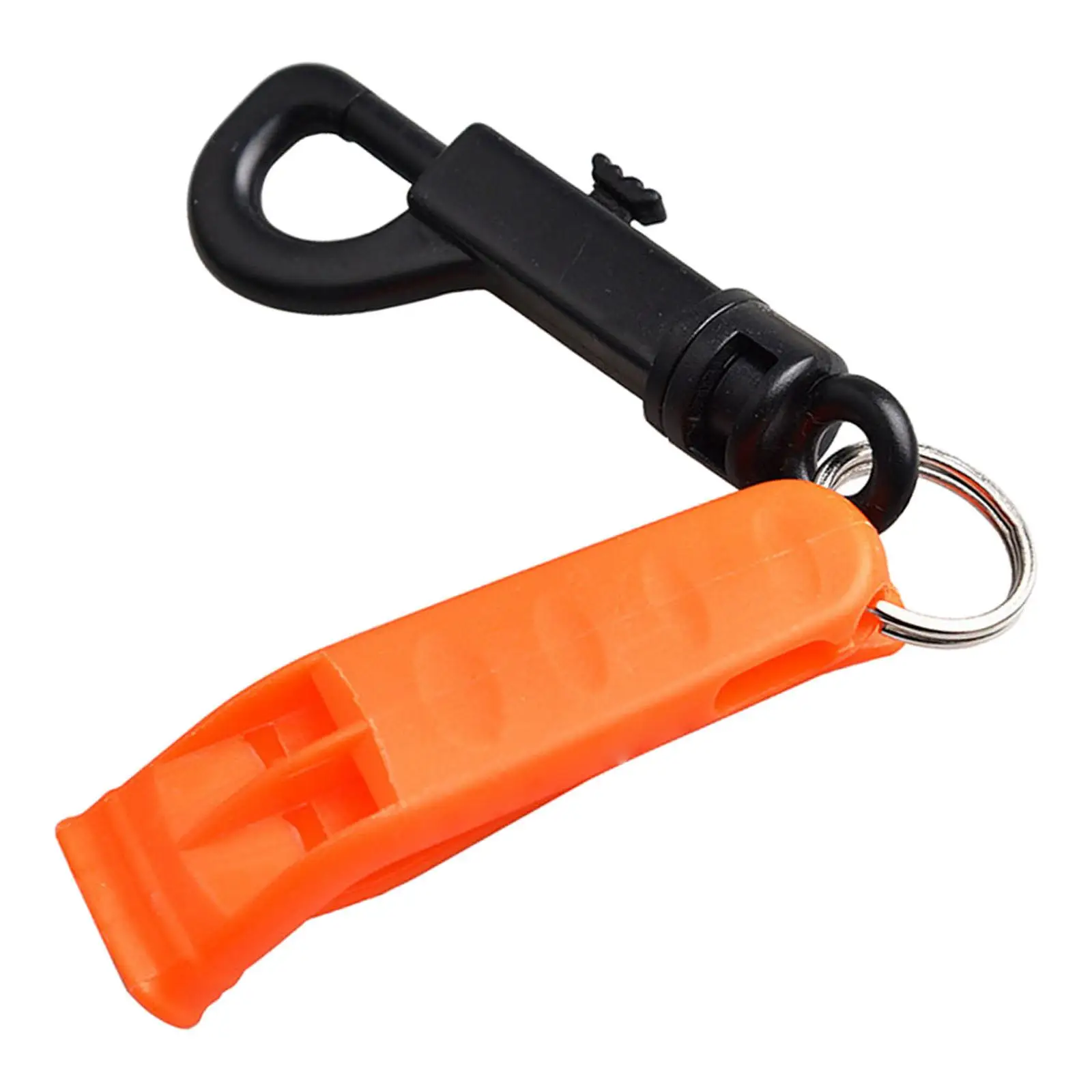 

Portable Emergency Whistle Outdoor Survival Whistle Plastic Kids Adults Loud Sound with Hook Lifeguard for Sports Hiking Fishing
