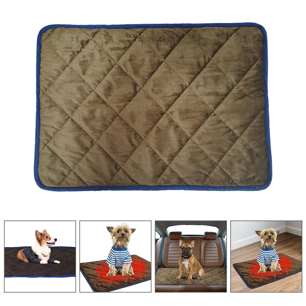 

Pad Heating Pet Dog Heated Self Cat Bed Warming Mat Blanket Outdoor Thermal Heater House Dogs Warm Pets Warmer Cushion Kitten
