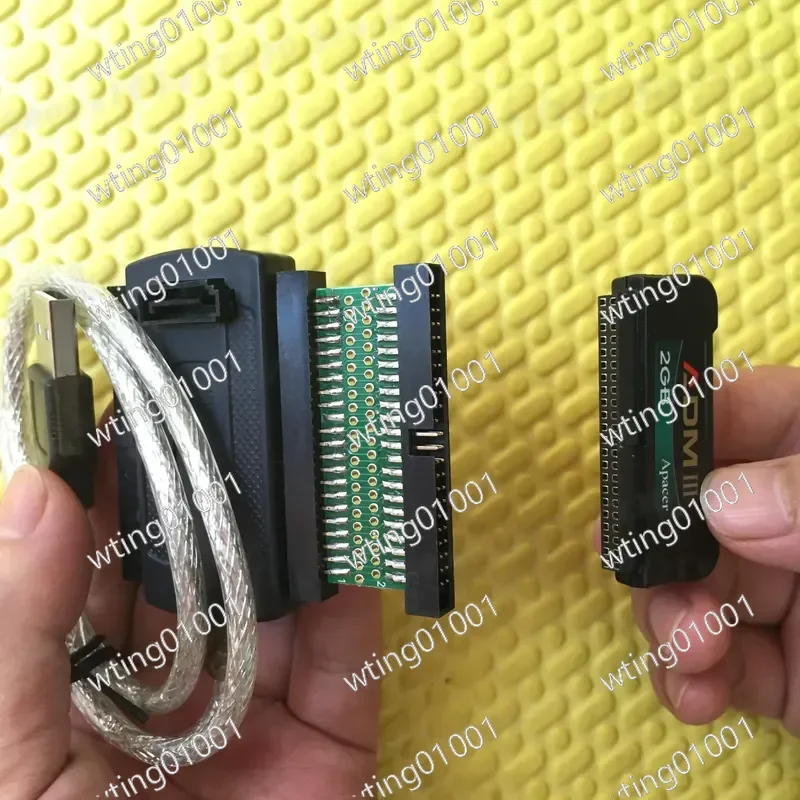 Фото Картридер DOM для IDE 44PIN, электронный адаптер DOM-USB, USB2.0, последовательный порт SATA 44-контактный №2