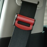 2pcs car seat belt fixing clips interior accessories for hyundai ix35 solaris mitsubishi asx outlander pajero kia rio ford focus