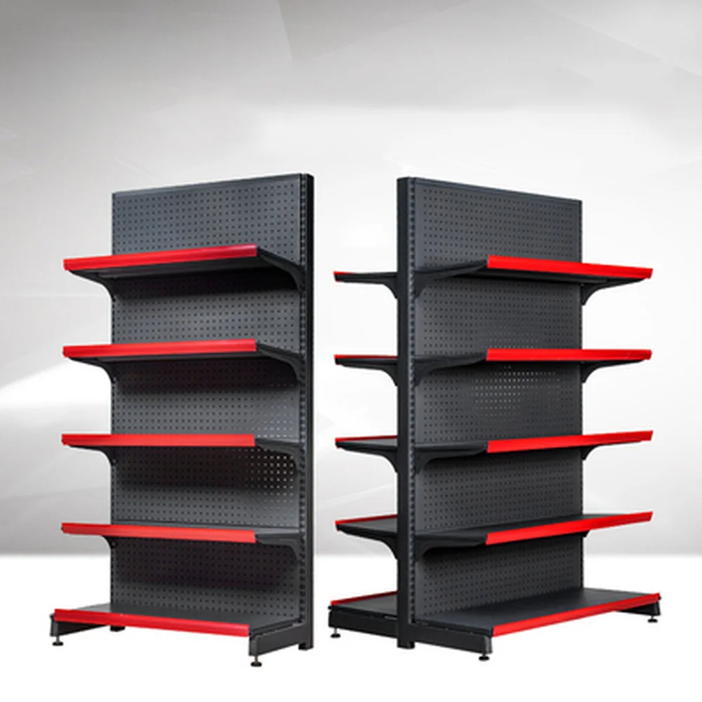 

Металлическая перфорированная полка для супермаркетов