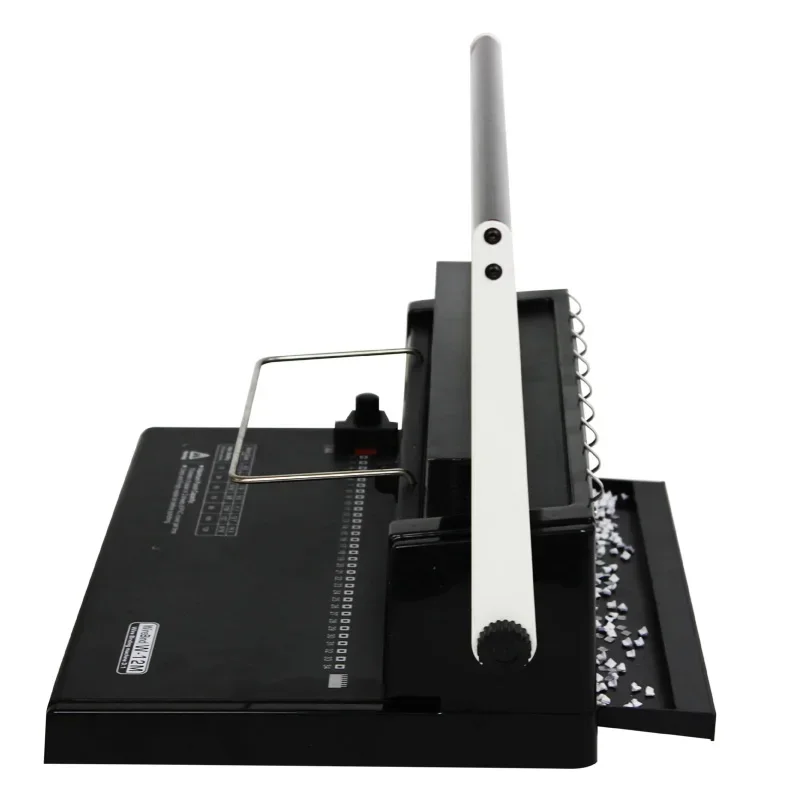 W12m машина для переплета железных колец 34-отверстие штамповочная с двойной