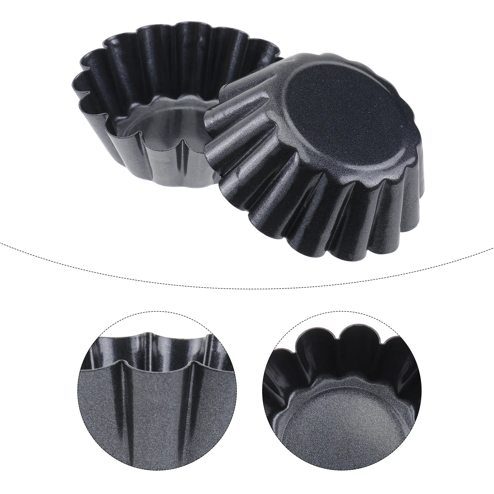 

Tart Baking Pans Molds Mini Egg Pancup Muffin Non Mold Stick Carbon Steel Pie Flower Tin Cupcake Tins Nonstick Cake Cups Pudding