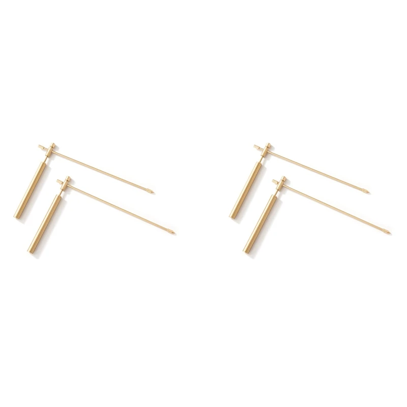 

GTBL 2Pair Copper Dragon Seeking Dowsing Rod Outdoor Energy Water Witching Adjustable Detector Professional Detachable Tool