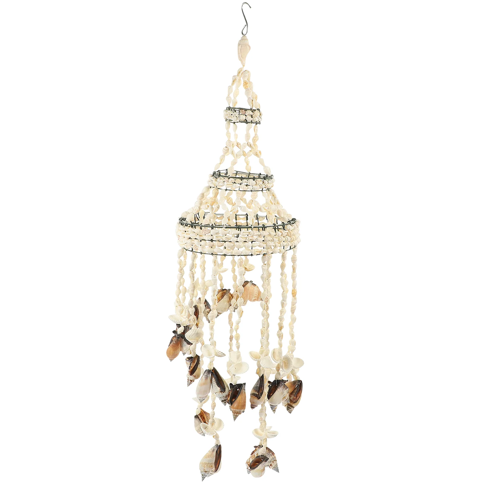 

Wind Chimes Chime Hanging Shell Nautical Beach Seashell Ornament Garden Decoration Outside Bellswindchime Gift Indoor Bell