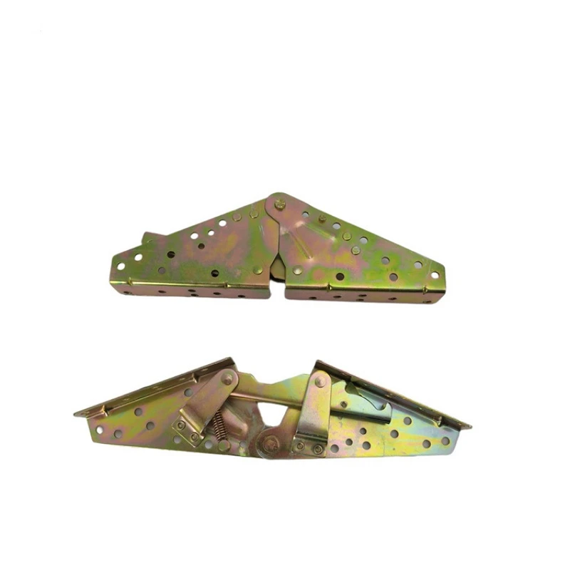 

1set=2pcs Folding Bed Lift Up Hinges 3-Position Angle Mechanism Lazy Sofa Support Self-lock Hinge Furniture Hardware Accessories