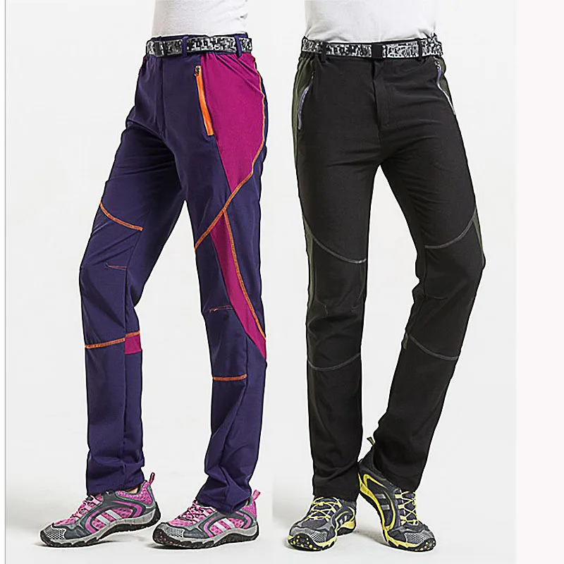 Windproof Breathable Running Sport Pants Trekking Climbing Camping Thin Design Elastic Trousers Hiking