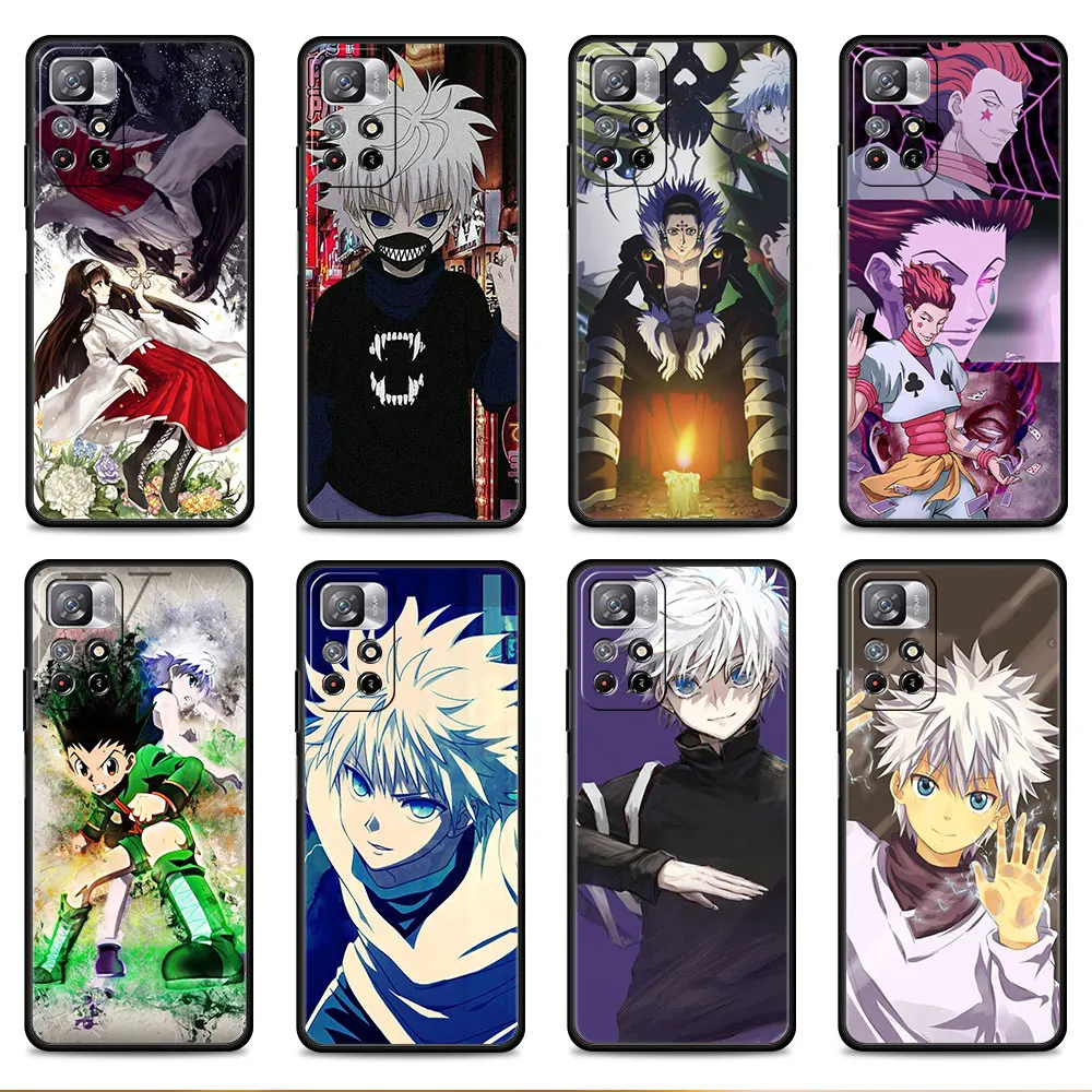 

Phone Coque For Redmi 9T 10 K40 9C 9S 11 Pro 8 9 9A 7 K40S 10C 8T Hunter X hunter HXH Capinha