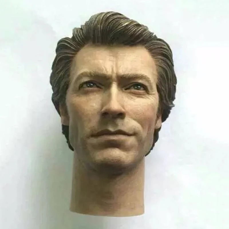 

1/6 Scale Dirty Harry Clint Eastwood Male Solider Head Sculpt Harry Callahan For 12inch Action Figures Collections