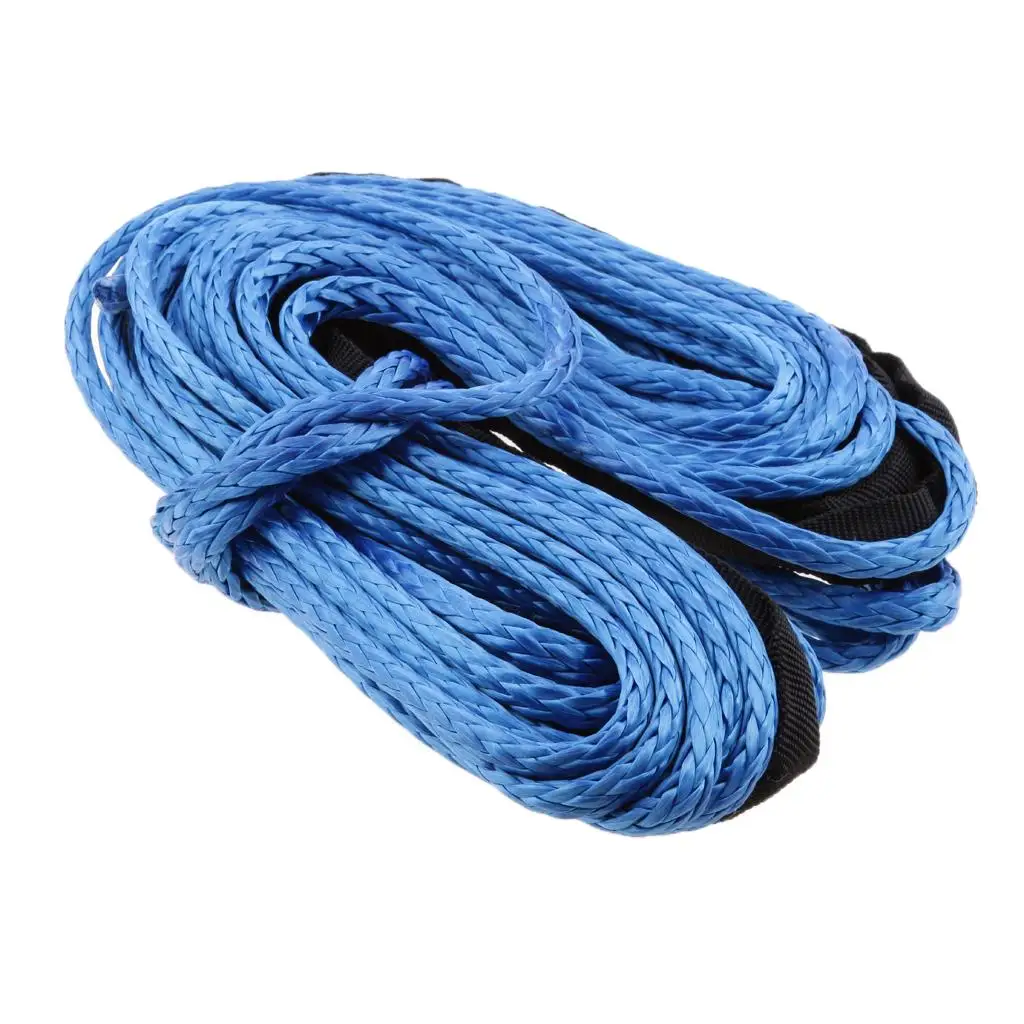 

6.35 cm (1/4 ") X 15.25 m (50 ') Synthetic Winch Line Cable Rope 4000LB with