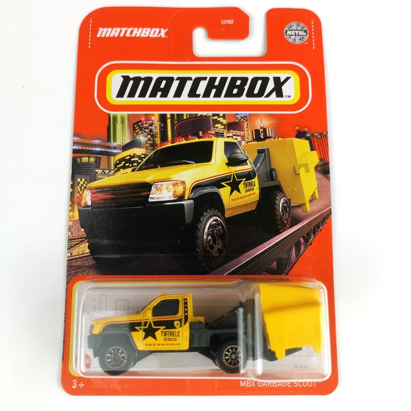 

2022 Matchbox Car MBX GARBAGE SCOUT 1/64 Metal Die-cast Model Collection Toy Vehicles