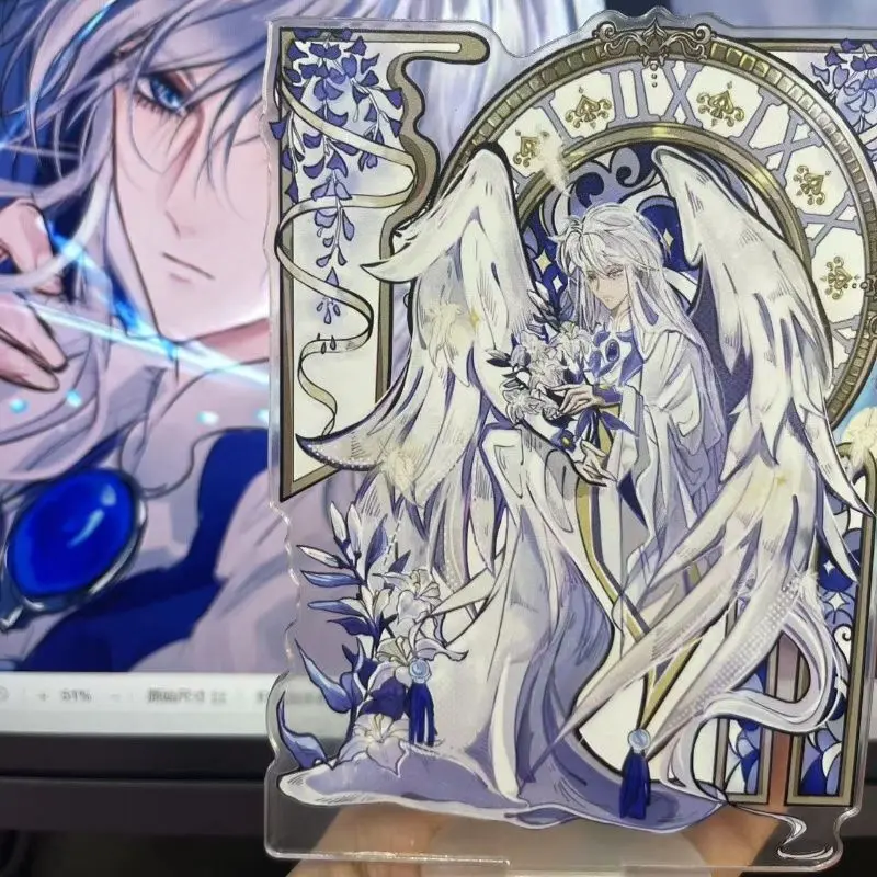 Tsukishiro Yukito акриловая подставка для карт Captor Sakura Yue фигурка дисплей коллекция