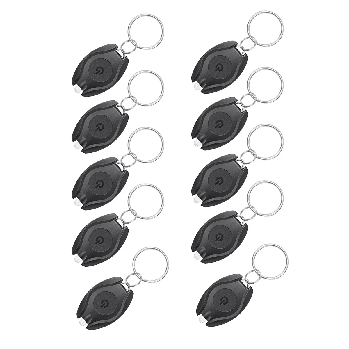 10 шт./упаковка светодиодный мини-брелок для ключей