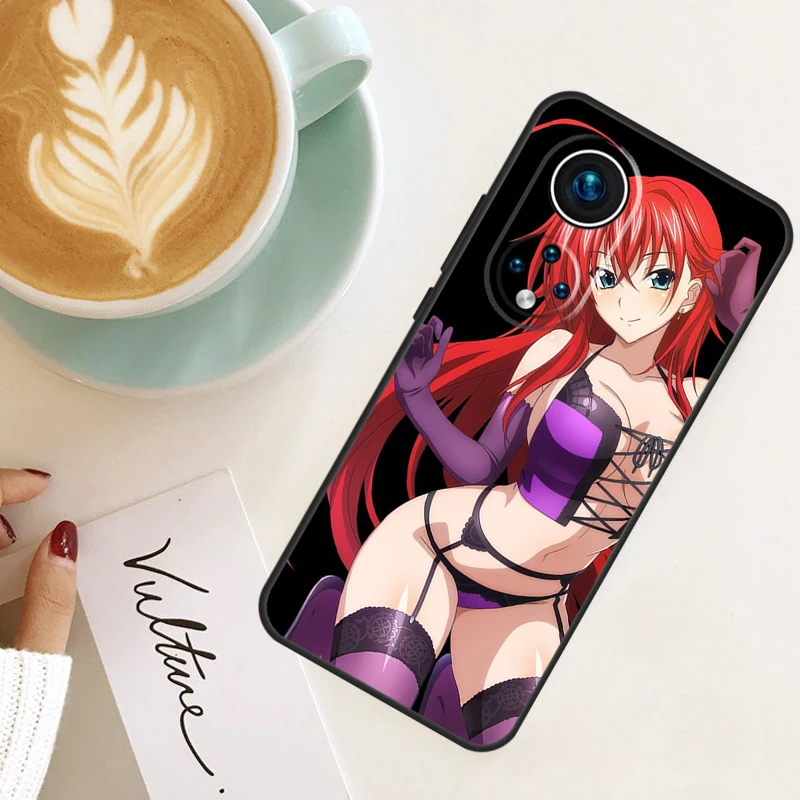 Чехол Rias Gremory для старшей школы DxD Honor 50 8X 9X 10i чехол Huawei P30 Lite P20 P40 P50 Pro Nova 5T |