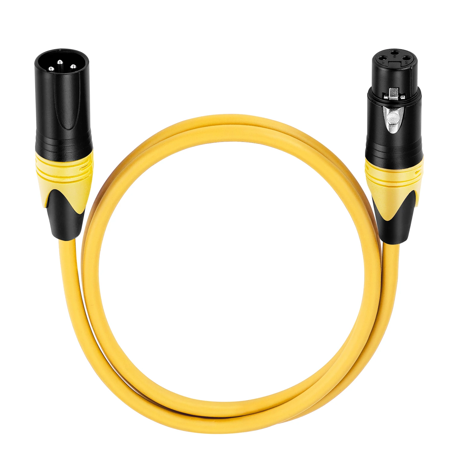 Lballist XLR кабель папа-мама 3Pin Jack OFC медная фольга + Плетеный экранированный для