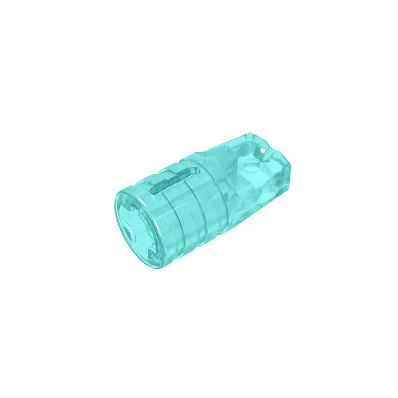 Шарнирный цилиндр gobrick размер 1x2 блокировка с отверстием для 1 пальца и оси на