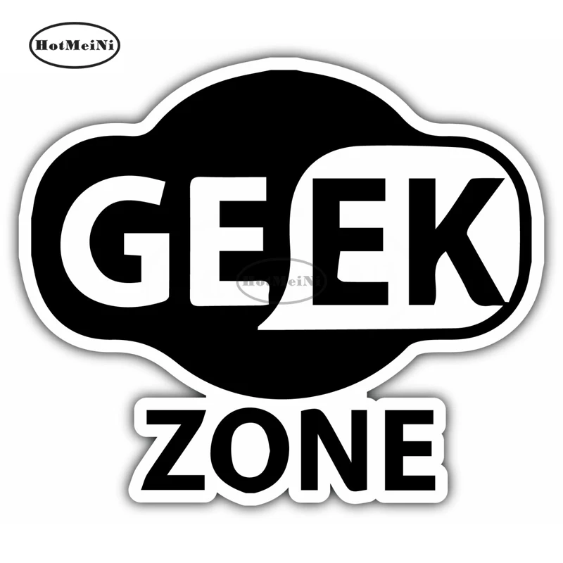 

Забавные виниловые наклейки для ноутбука Geek Zone Nerd компьютер WiFi