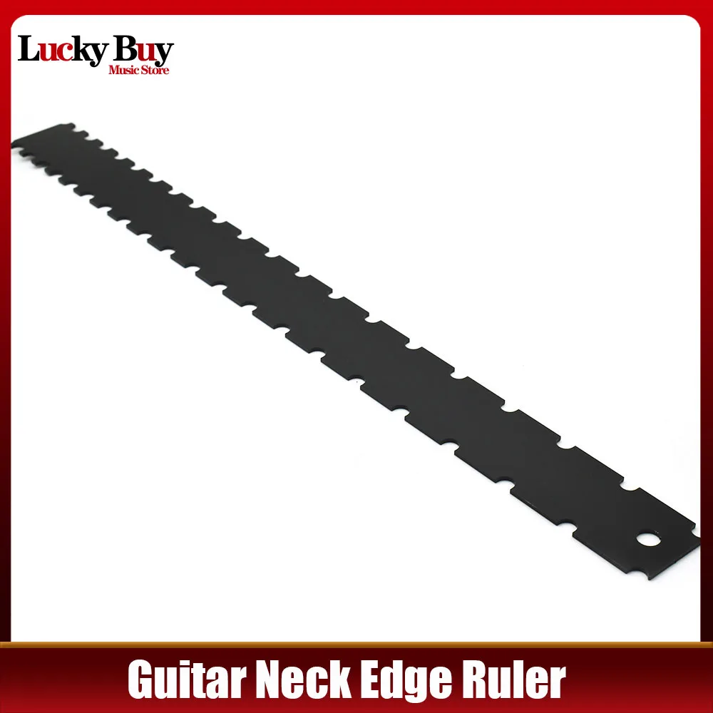 

Electric Guitar Neck Notched Ruler Tool Silver Stainless Steel Guitar Neck Notched Straight Edge Tool Guitarra Accessories