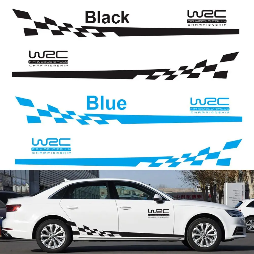 

220x25cm DIY Both Sides Car Stickers Racing Stripes Camouflage Automobiles Wrap Vinyl Film Stylish Car Decoration Cover Stickers