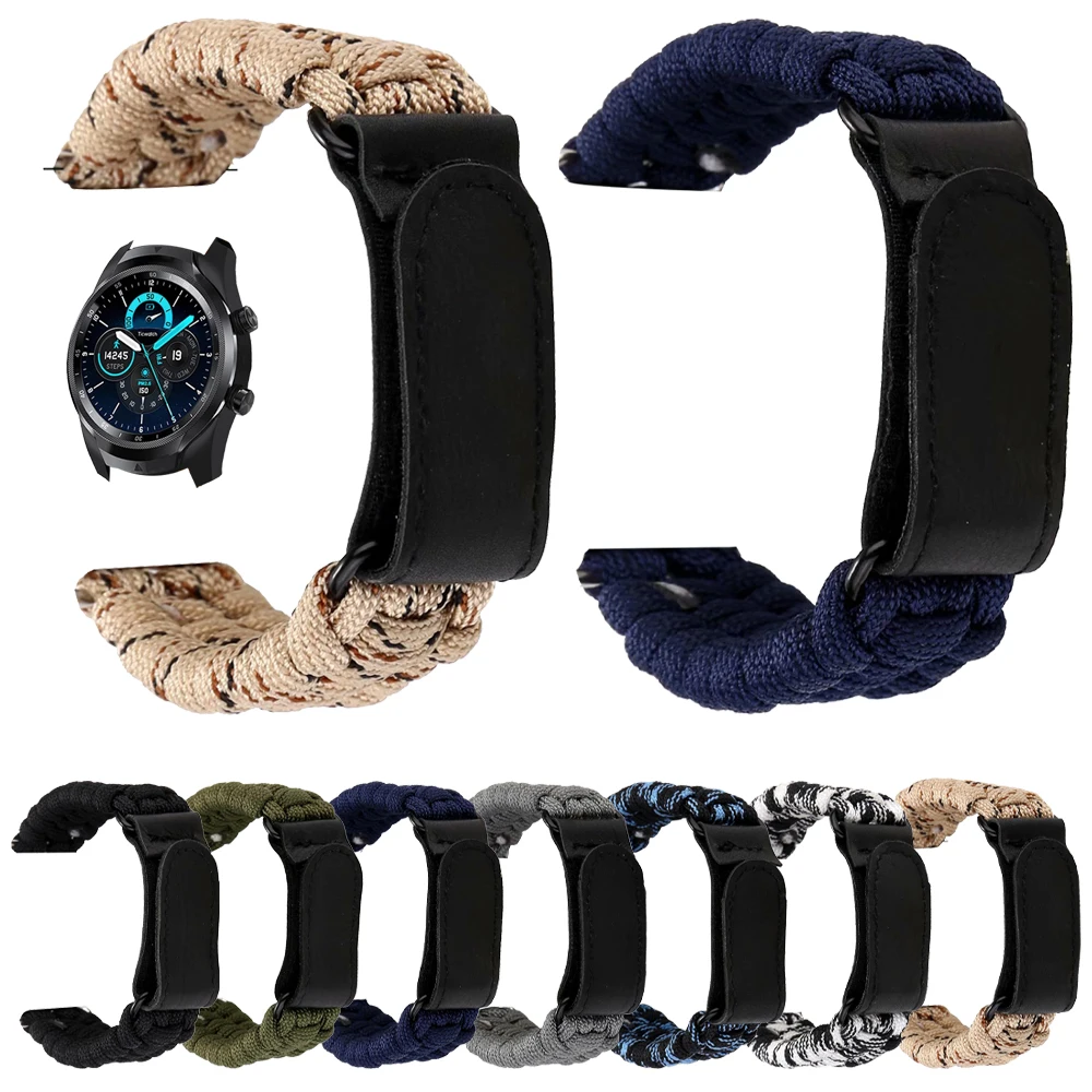 

Watchband for TicWatch Pro3 Ultra GPS Smartwatch Band for TicWatch Pro 3 LTE/2021/GTX Nylon Wrist Strap Bracelet Accessories