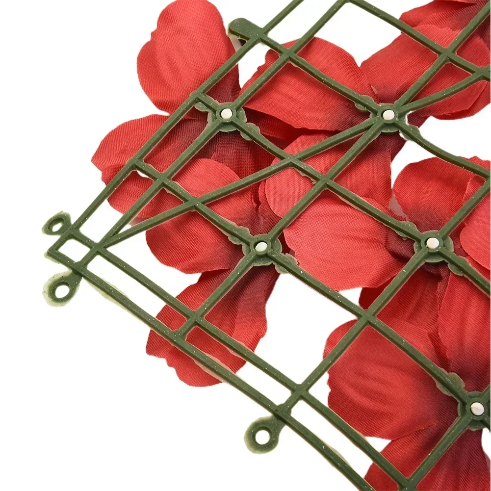 Искусственный вишневый цвет листья забор для конфиденциальности экран