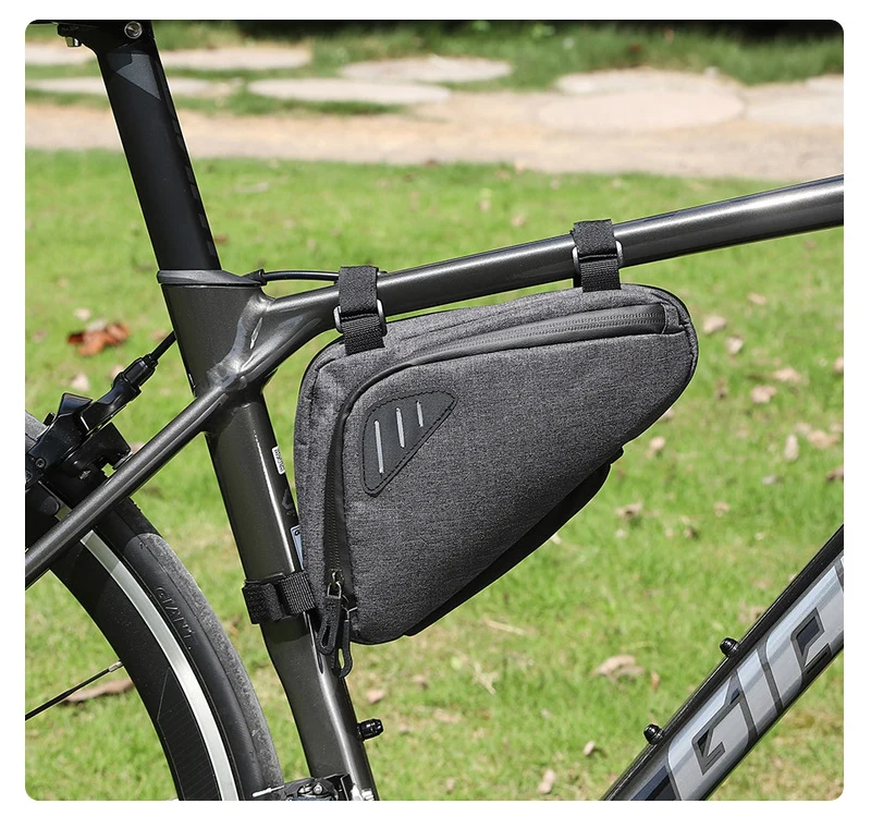 

Bike Bicycle Bag Front Tube Frame Bag Waterproof Triangle Pannier Cycling Bags Pouch Saddlebags for Bicycle Accessories