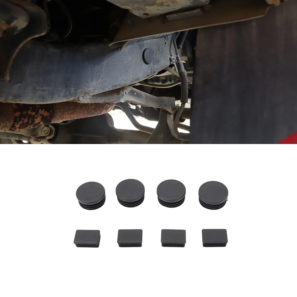 

Car Chassis Waterproof Floor Pan Drain Stopper Plugs for Jeep Wrangler TJ 1997-2004 2005 2006 Car External Accessories ABS Black