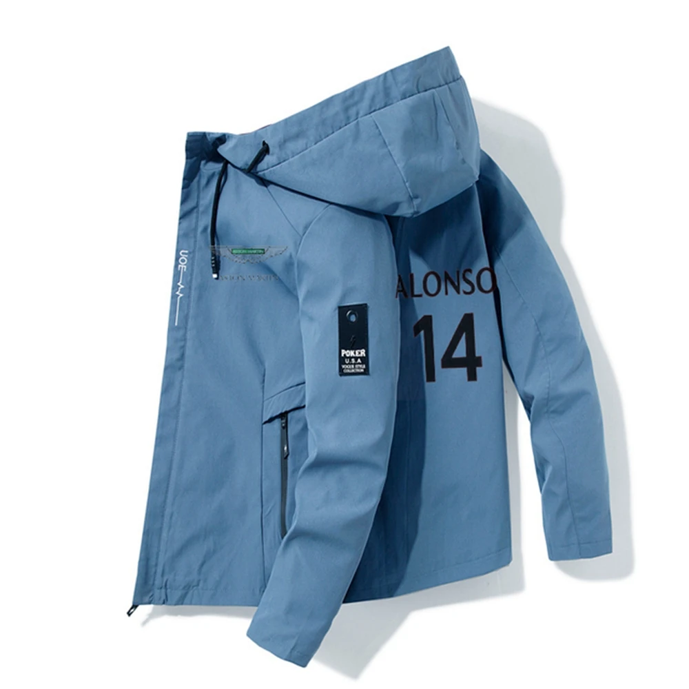 

2023 New Brand Jacket Men's Windproof Zipper Jacket Spring and Autumn Leisure Work Jacket Fashion Sports Jacket