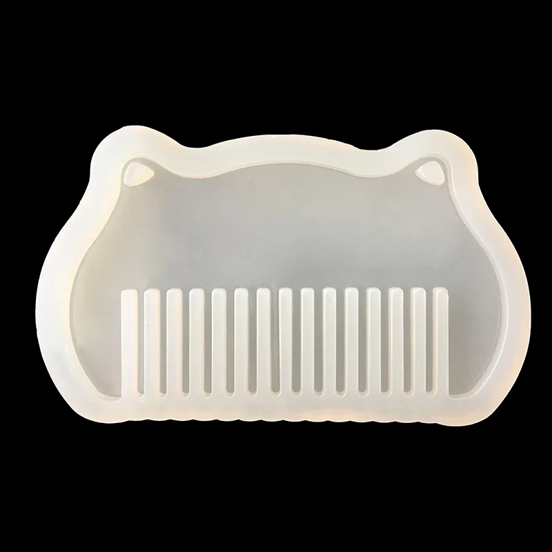 

1Pcs UV Resin Comb Shape Multi Purpose Transparent Silicone Comb Mold DIY Non-stick Kitchen Supplies Jewelry Making Tools
