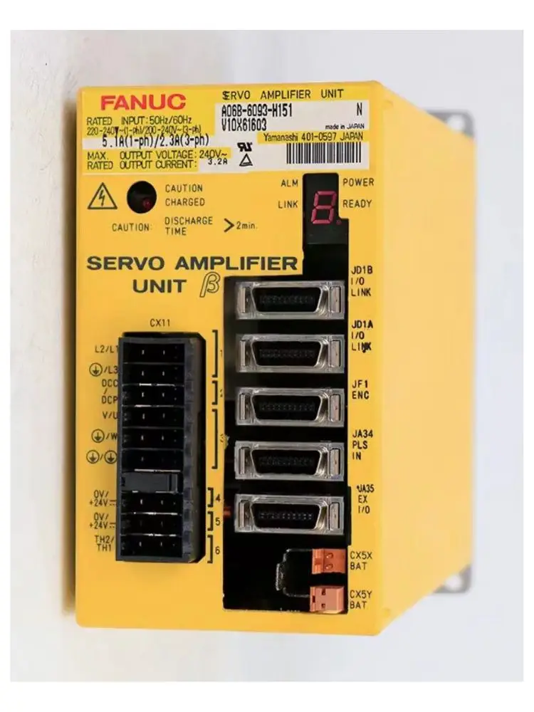 Подержанный привод A06B-6093-H151 протестирован в порядке.