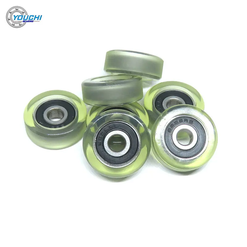 5 шт. 6 мм Диаметр отверстия 26 PU формовочный Ролик подшипника 6x26x10 стандартный