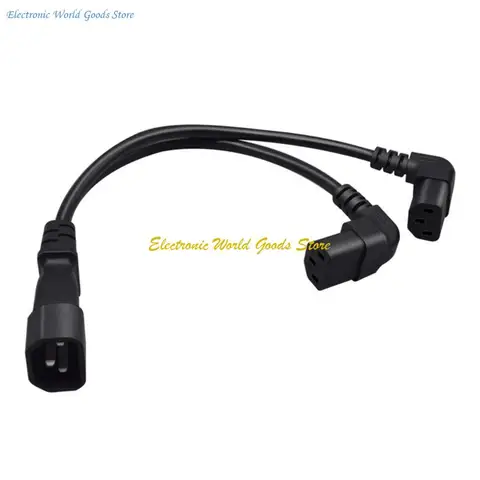 Doublepow кабель-разветвитель IEC320 C14 на 2×C13