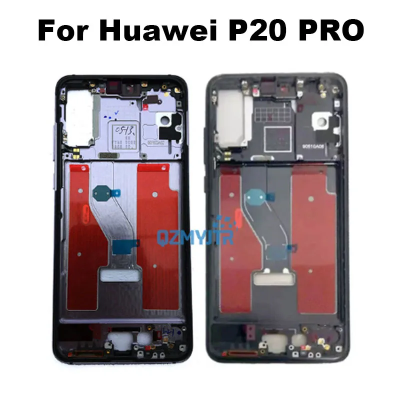 

New For Huawei P20 Pro Middle Frame Front Bezel Cover Metal Chassis Housing Back plate LCD Holder CLT-AL00 L09 L29