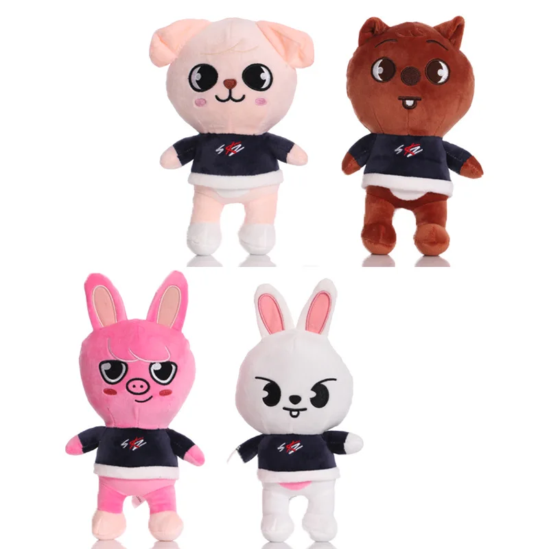 

Бродячие детские игрушки Skzoo leeзнаем Hyunjin Kawaii Плюшевые игрушки комикс аниме модель куклы мягкая игрушка Рождественский подарок на день рожд...