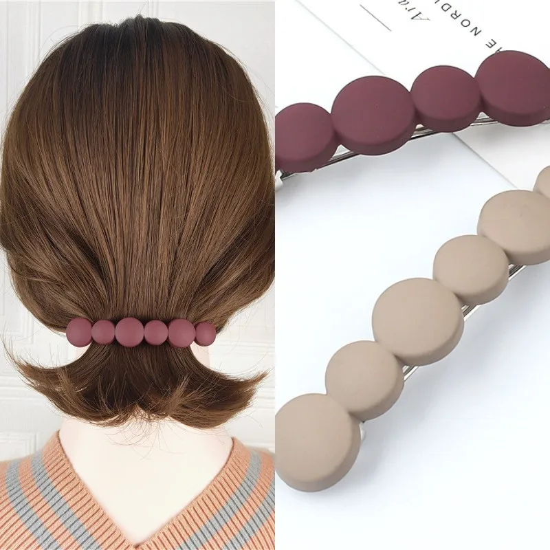 Винно-красные наклейки для волос