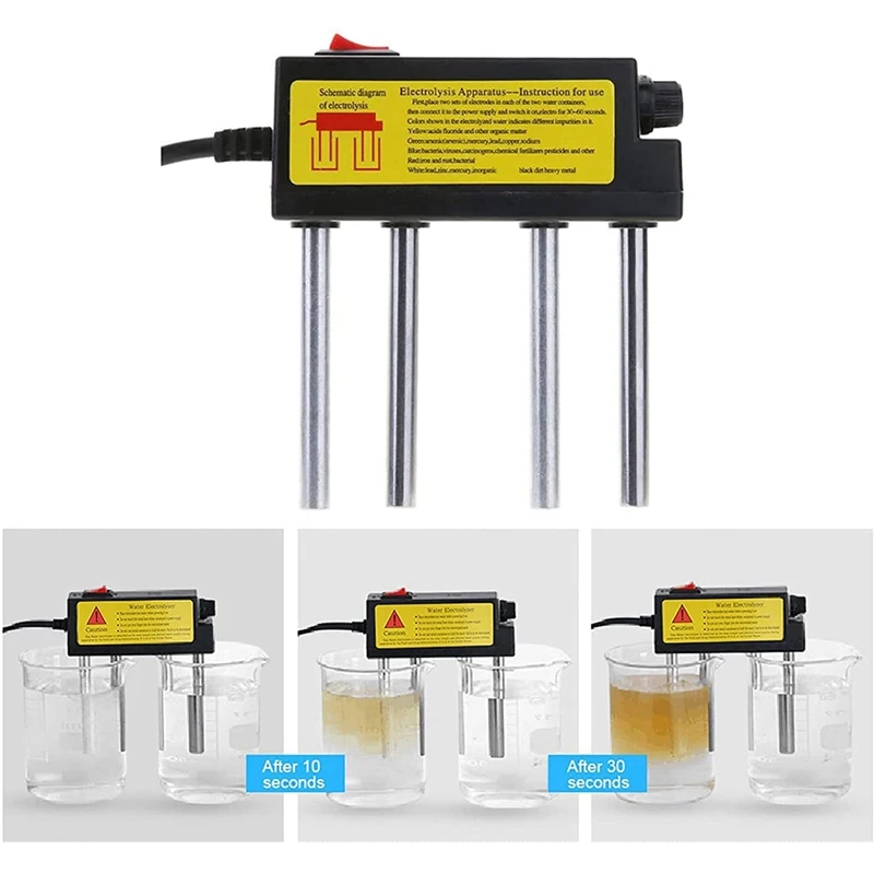 

Water Electrolyser Test Electrolysis Device Water Tools Water Impurities Monitor Portable Water Quality Tester EU Plug