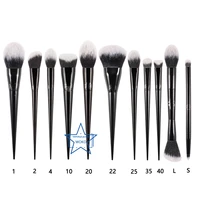 311pcs makeup brushes set powder foundation blusher concealer bronzer highlighter sculpting eyeshadow smudge liner kabuki brush