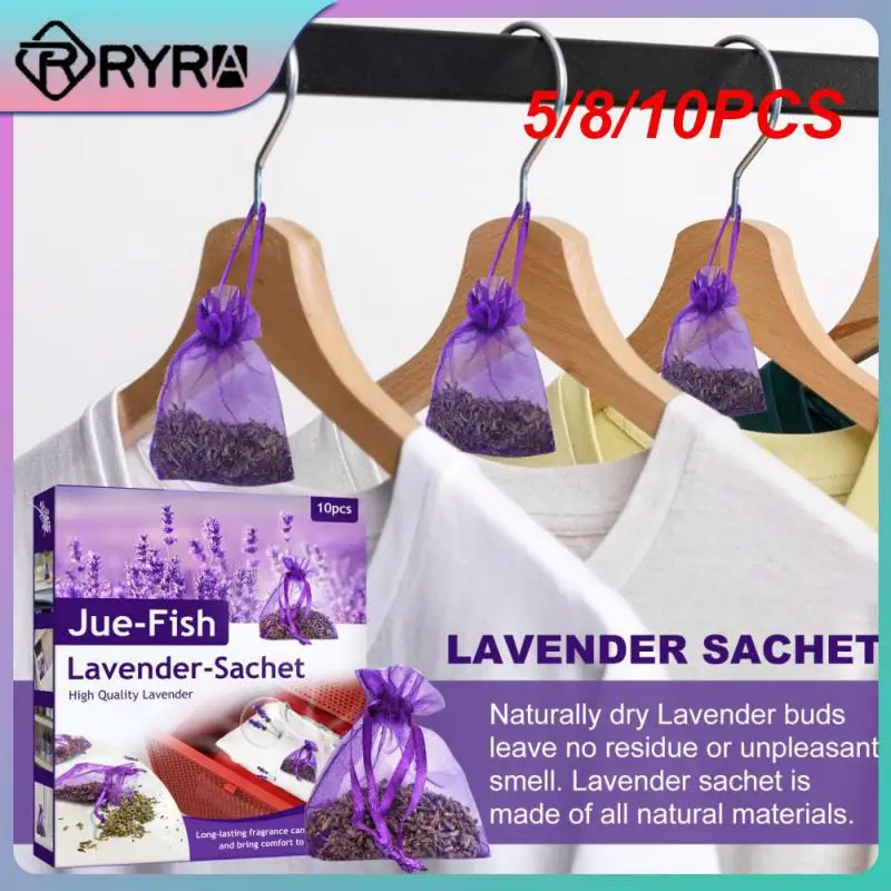

5/8/10PCS Savings Storage Bag Home Office Drawer Bag Flower Printing Wardrobe Deodorant Sachet Home Sachet Fresh Smell