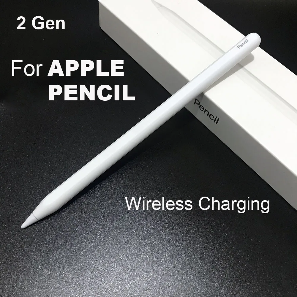 

Оригинальный, для Apple Pencil 2-го поколения, магнитная Беспроводная зарядка для iPad Pro 12,9, 11, Air 4, 5 Mini, 6, отклонение ладони, для iPad 2023-2018