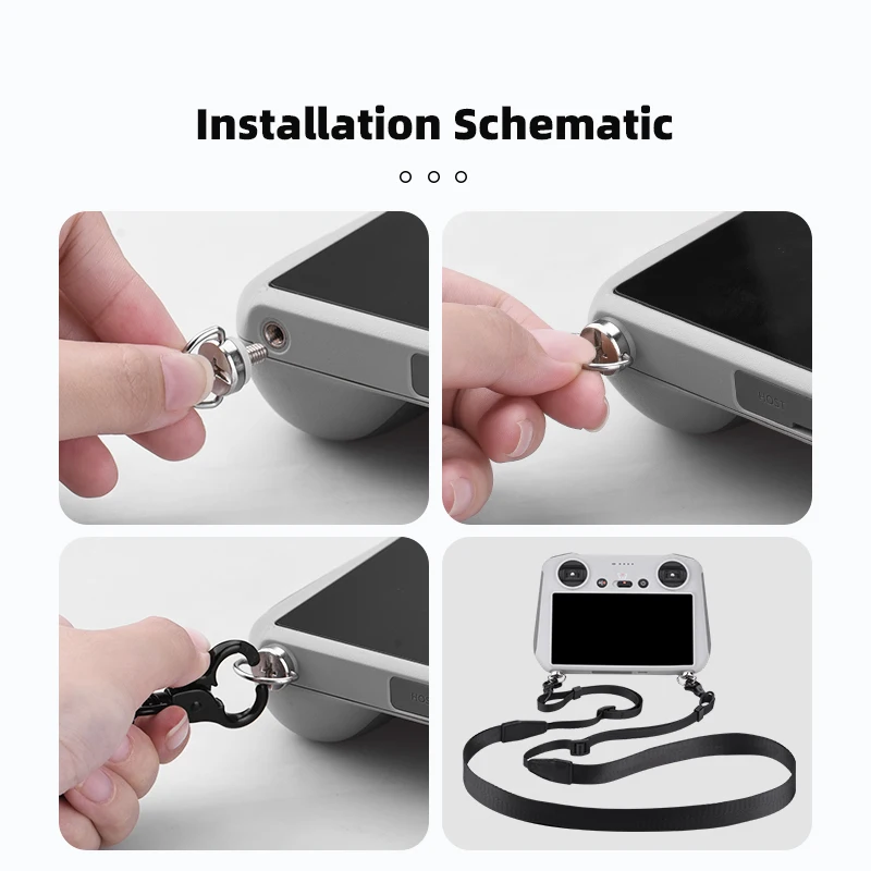 Ремешок для DJI Mini 3 Pro RC с пультом дистанционного управления шейный ремешок Air 3/Mavic