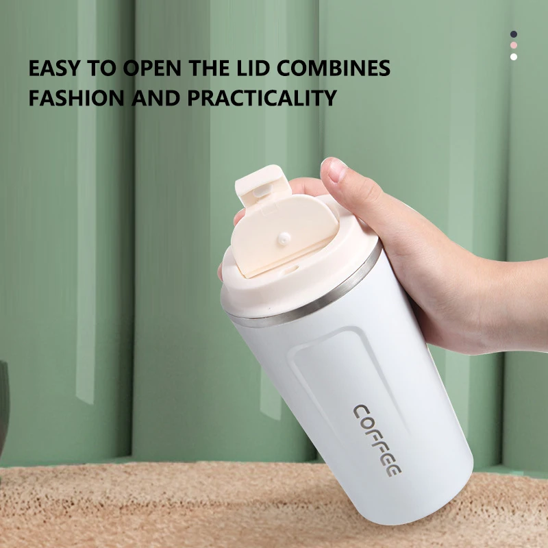 

Посуда для напитков, чашка из нержавеющей стали для чая, кофе, бутылка для воды, Офисная чашка, кофейные кружки, дорожная простая кружка для в...