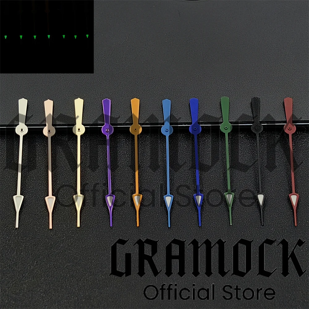 Gramock NH35 NH36 ETA2824 PT5000 Механизмы 12 5 мм Серебристый Черный Зеленый Синий Красный