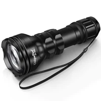 uniquefire 1903 ir 850nm led flashlight night vision 3mode zoomable illuminator infrared light waterproof tactical torch hunting