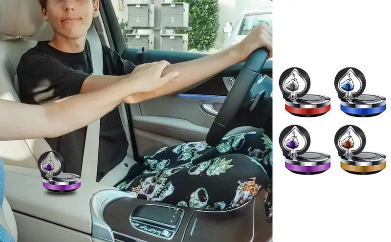 

Автомобильный диффузор для ароматерапии на солнечной батарее, автомобильный декор, энергосберегающее интерьерное украшение для внедорожников, грузовиков и мини-автомобилей